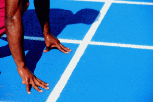 Starting line